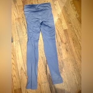 Athleta Girls Sky Blue/Lavender Chit Chat High Rise Tights